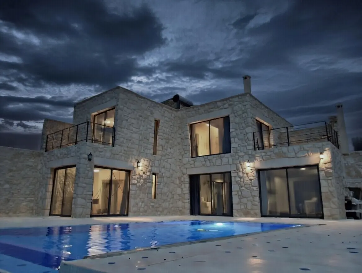 modern villa with swimming pool in Essaouira region