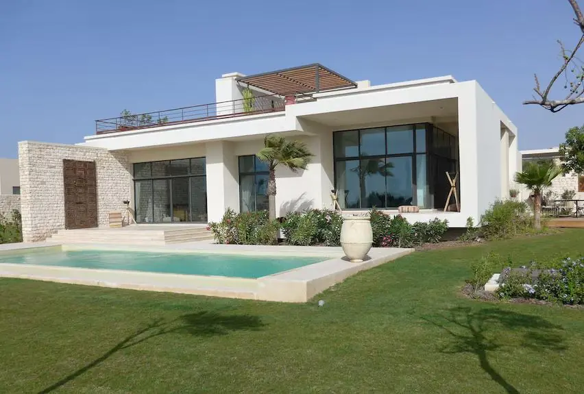 high-end modern villa project Essaouira